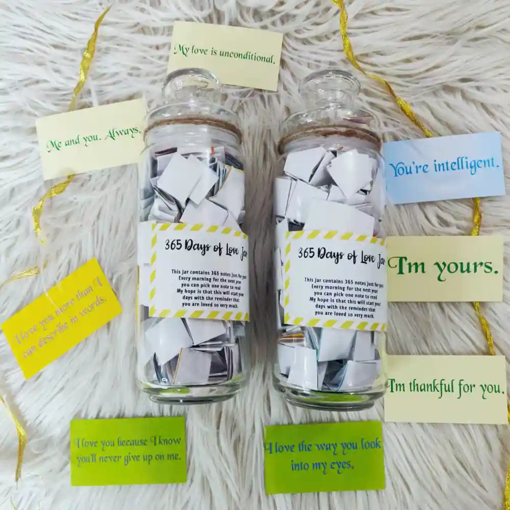 365 days of love jar